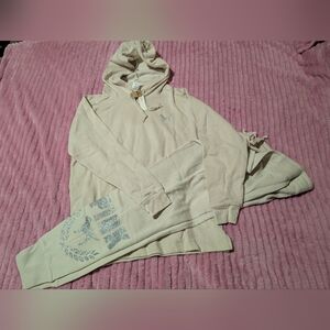Vs Pink Hoodie Pants Bling Set